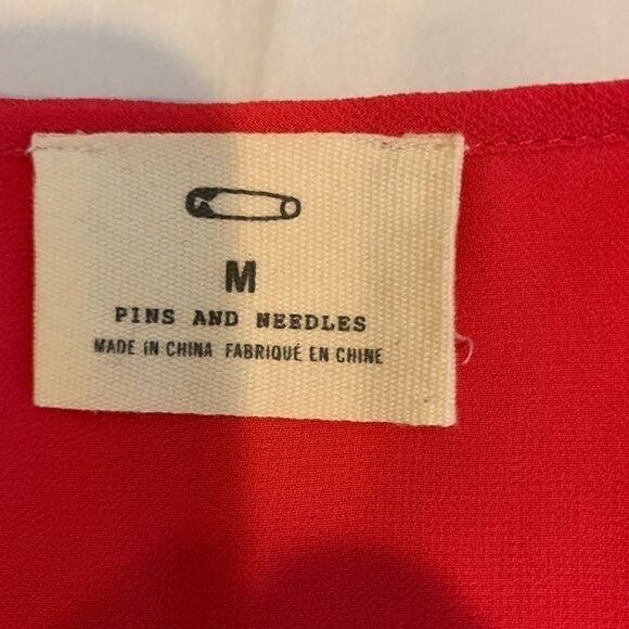 Pins and needles pink fuchsia high low blouse - Picture 6 of 8